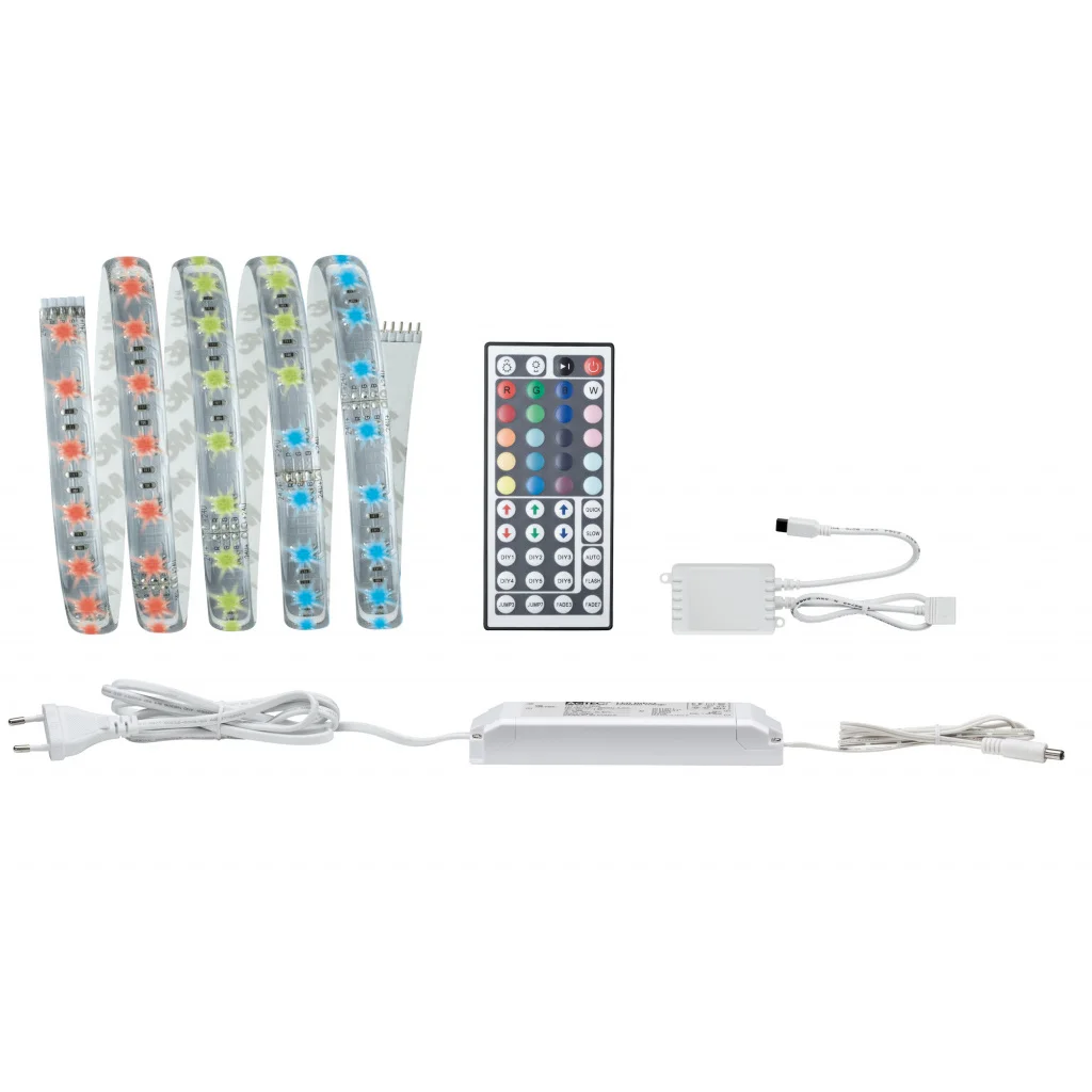 70674 FN MaxLED RGB Basiss 1,5m 18W Silber