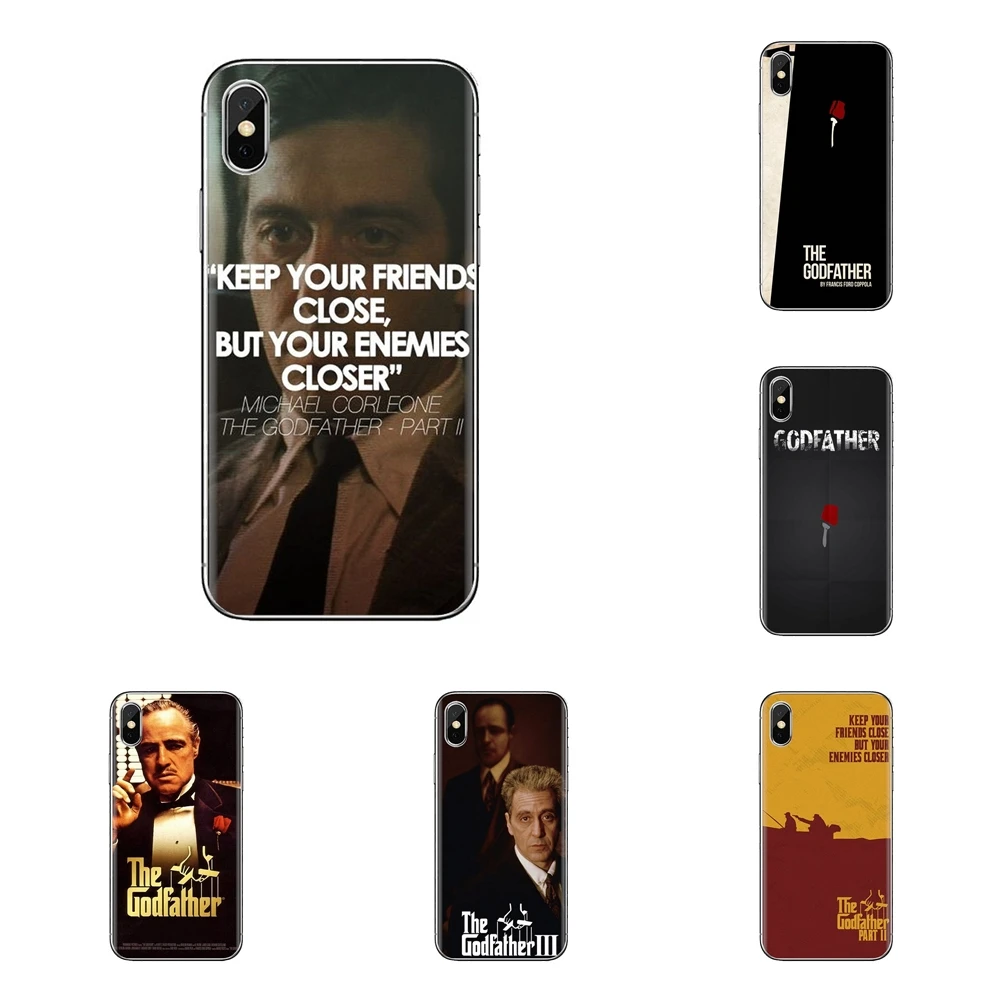 

For Huawei Mate Honor 4C 5C 5X 6X 7 7A 7C 8 9 10 8C 8X 20 Lite Pro Soft Transparent Shell Covers the godfather part Movie