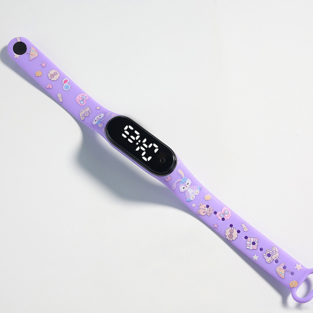 New Cute Women Watches Girls Sport Bracelet Digital Clock Ultra Light Silicone Led Children Watch Clock Waterproof Gift
