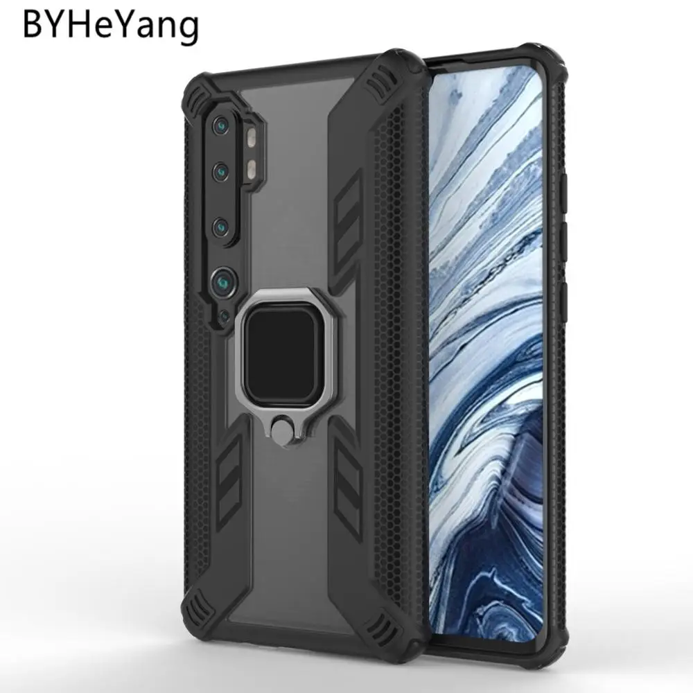Чехол для xiaomi mi note 10 Pro магнитный автомобильный держатель кольцо подставка