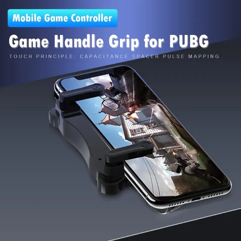 VODOOL мобильный контроллер для PUBG геймпад Кнопка триггера регулируемая ручка игровой аксессуар подходит для 4,5-7 дюймовых мобильных телефонов