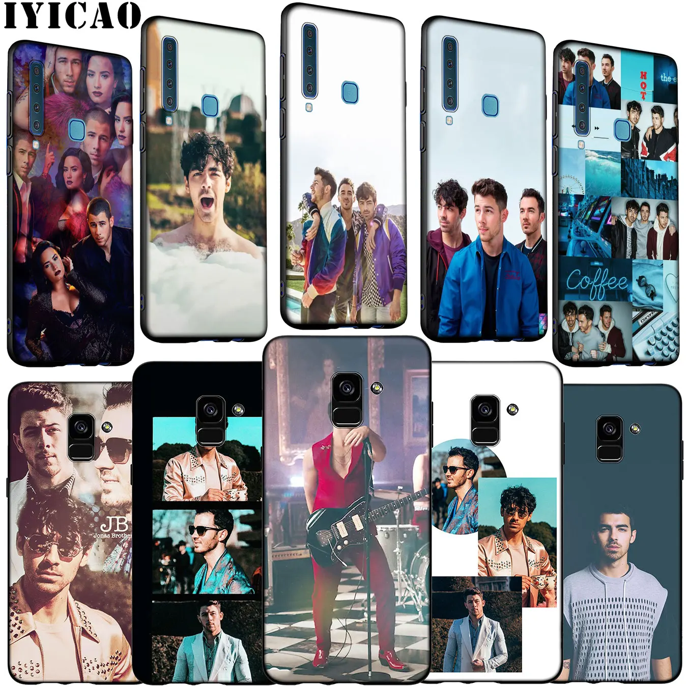 Kevin Joe Nick Jonas Brothers Мягкий силиконовый чехол для телефона Samsung Galaxy A6 A7 A8 A9 2018 A3 A5 2016 2017