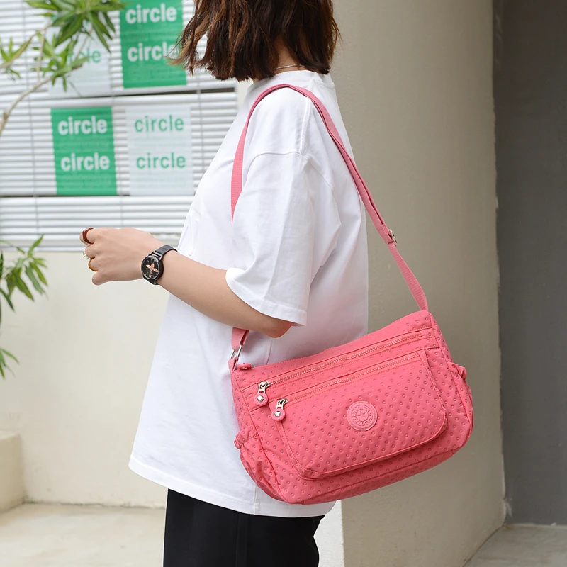 Nylon Lady Shoulder Bag Summer Style Female Messenger Bags Quality Purse Crossbody Bags For Women Fashion Handbag