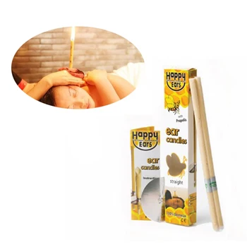 

2 pieces Ear Cleaner Wax Removal Ear Candles Ear Therapy Relaxation Treatment Care Headache Indian Coning Fragrance Ear Candles