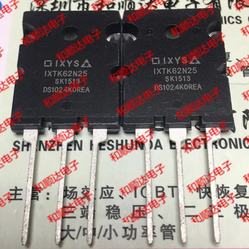 10 шт./лот IXTK62N25 новые имеющиеся в 247 250V 62A