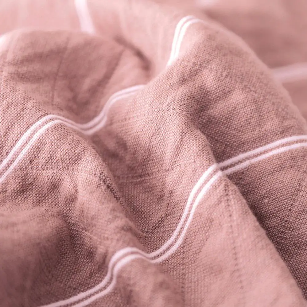 Pillowcase Muslin Cotton Pillow Case All Covered With High-Grade Breathable Pillowslip Bedding 50*75cm A Pair