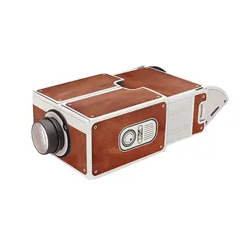 

New Mobile Phone Projector Manual DIY Second Generation Small Holographic Projection Projector
