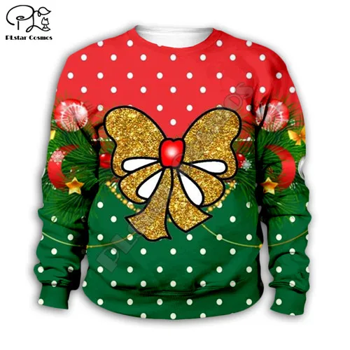 Kids sweatshirts Детская толстовка с капюшоном с объемным принтом Санта-Клауса в подарочной коробке для маленьких детей пуловер на молнии для мальчиков и девочек - Цвет: Kids sweatshirts