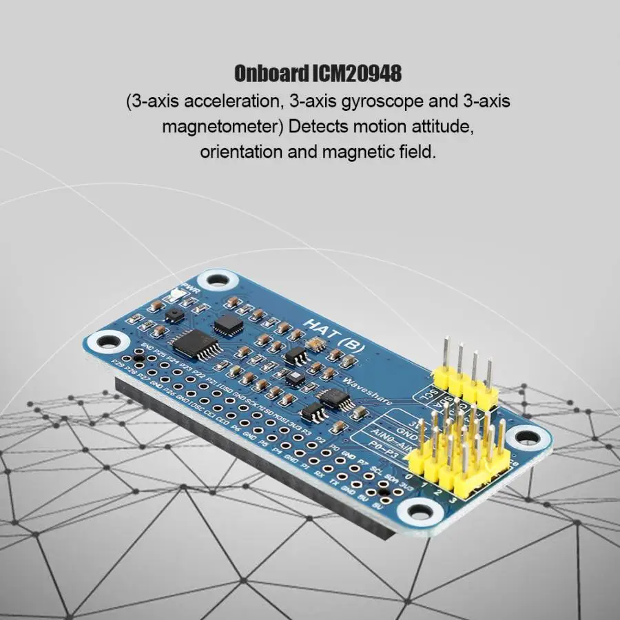 Бортовые Гироскопы барометры сенсор Плата расширения для Raspberry Pi серии Материнские платы сенсор Плата расширения