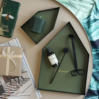 

Tobs Storage tray Gold Shallow pallet for Candy bar cake table home decoration accessories ins vestibule key plate