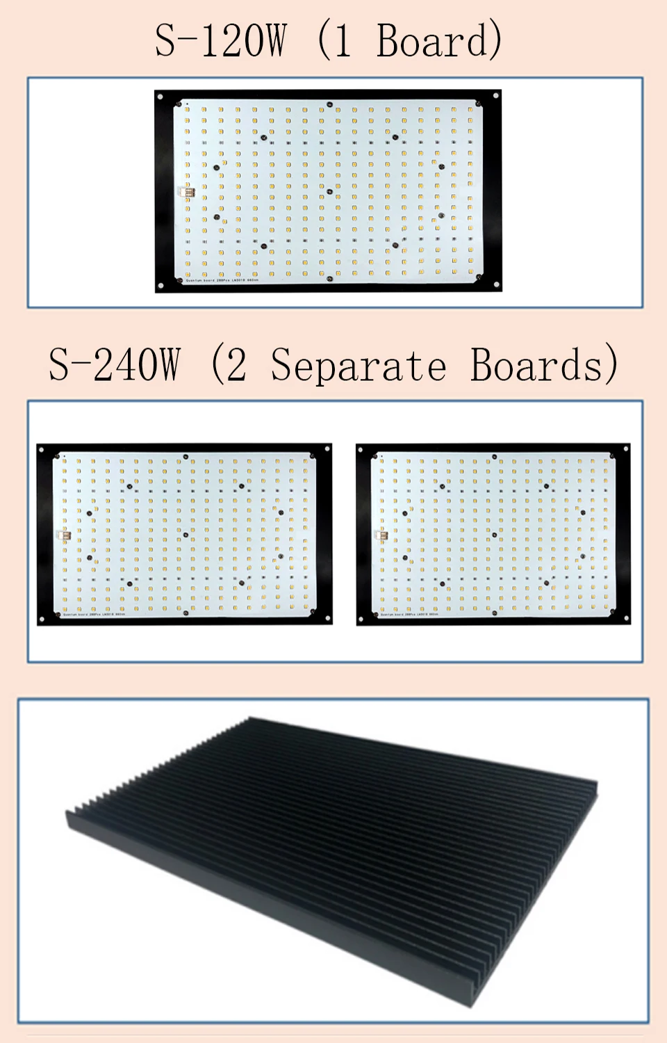 Horticulture Lights 120W 240W Samsung LM301B 4000K Dimmable Plant Grow Light Full Spectrum Veg Bloom Meanwell Driver