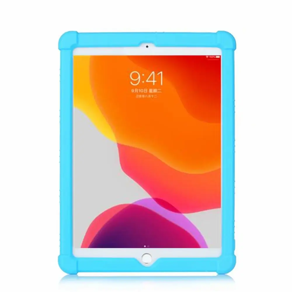 Для iPad 10,2 чехол, для iPad 10,2 7th поколения A2198 A2200 A2232 противоударный с детьми силиконовая подставка чехол Крышка