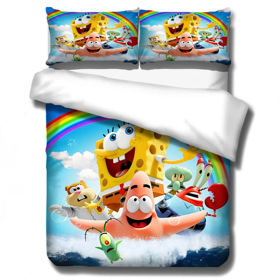 colour 1 3D детское милое одеяло, набор для мальчиков и девочек, Мультяшные студенческие постельные принадлежности для спальни, комплект из 2 предметов, двойной/полный, 3 подарка - Цвет: colour 1