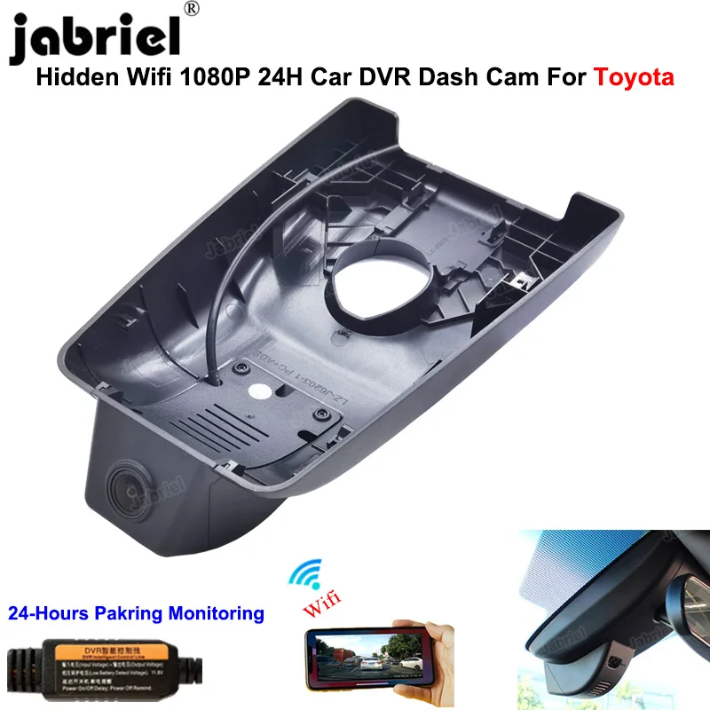 

Wifi Car Dvr Dash Cam Camera 24H For Toyota Rav4 LE XLE Premium XA50 for Toyota Wildlander for Suzuki Across 2018 2019 2020 2021