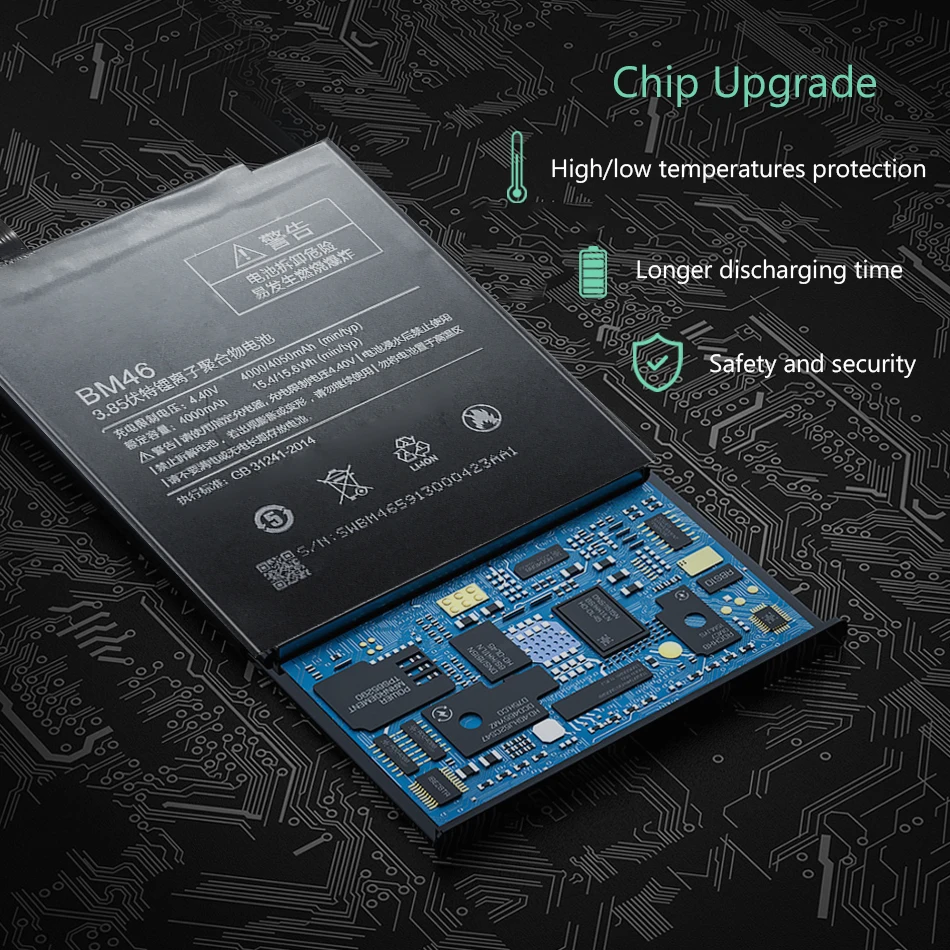 Для спортивной камеры Xiao mi BN41 телефон Батарея для Xiaomi Redmi Note 4 4X3 Pro 3S 3X 4X mi 5 BN43 BM22 BM46 BM47 замена батареи