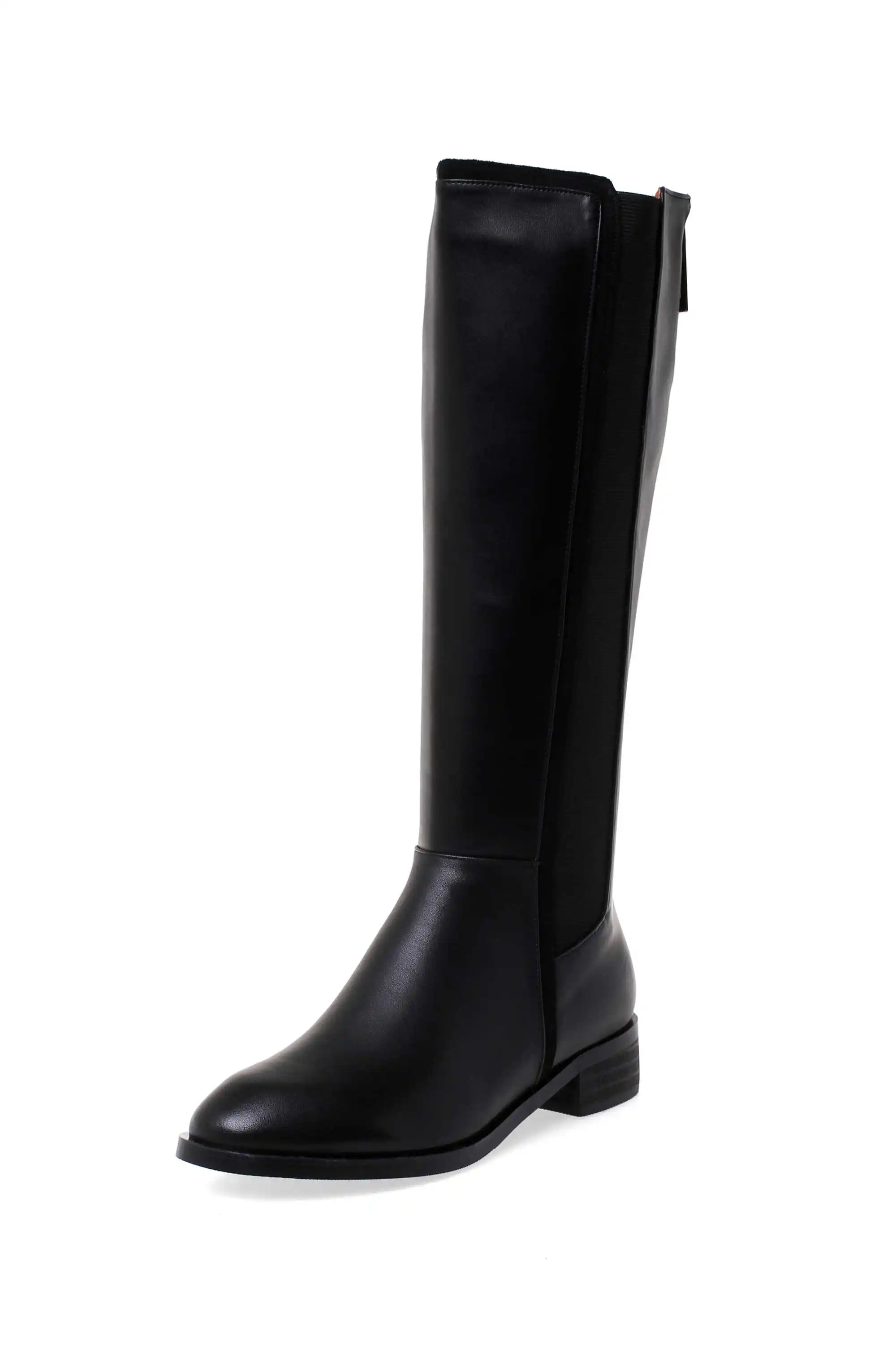 Botas mujer; обувь на высоком каблуке; женские сапоги для верховой езды; винтажные рыцарские сапоги из коровьей кожи; сохраняющие тепло высокие сапоги на молнии для зрелых женщин
