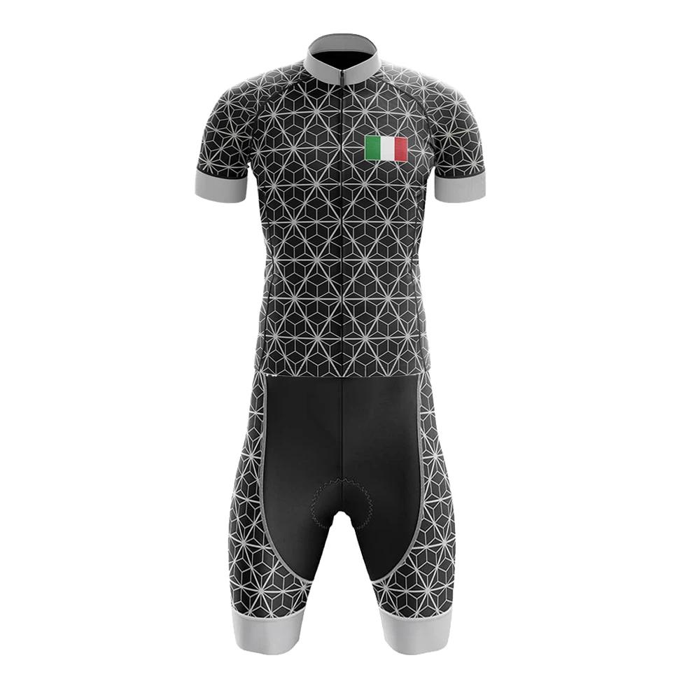 Итальянская велосипедная майка костюм для велоспорта Быстросохнущий мужской