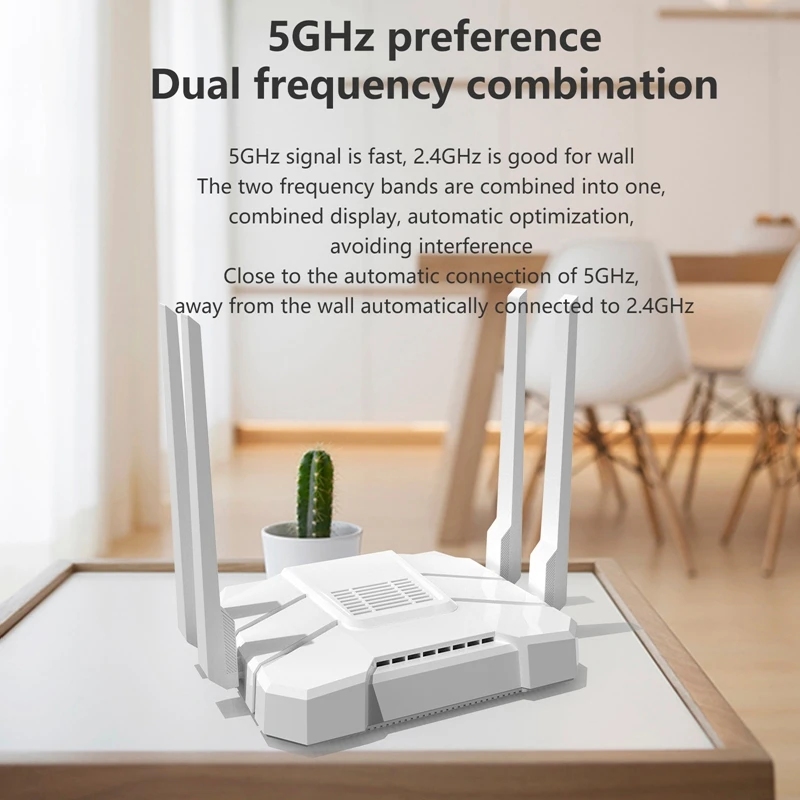 Cioswi 1200 Мбит/с двухдиапазонный беспроводной гигабит Wi-Fi маршрутизатор стабильный интернет сильный Wifi сигнал с высоким коэффициентом усиления антенна усилитель широкий