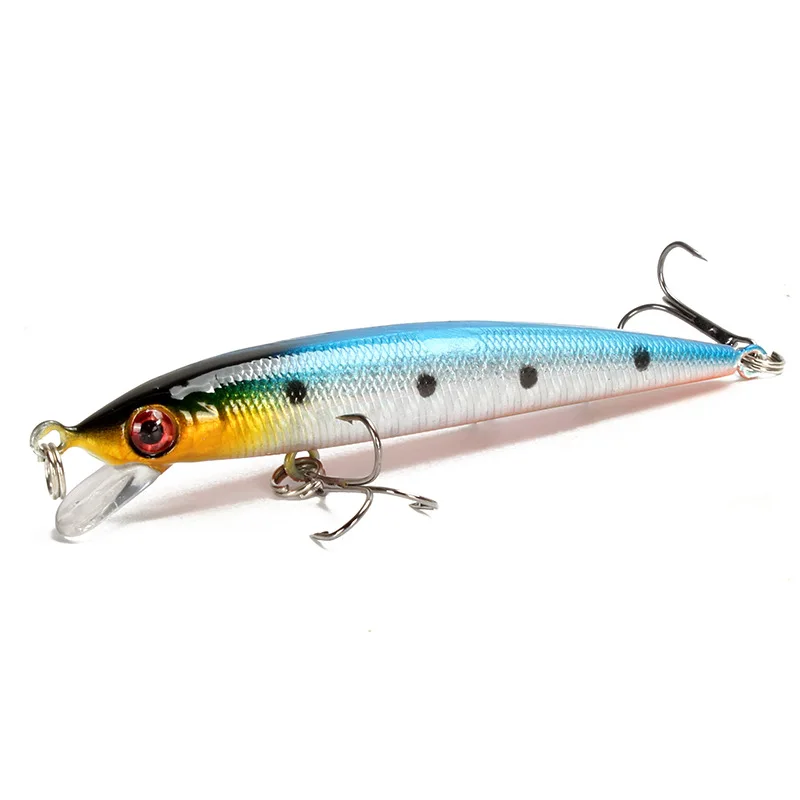 Приманка для рыбалки minnow 8,5 см/6,2 г, жесткая приманка для ловли рыбы, щука, лопата, искусственная - Цвет: D