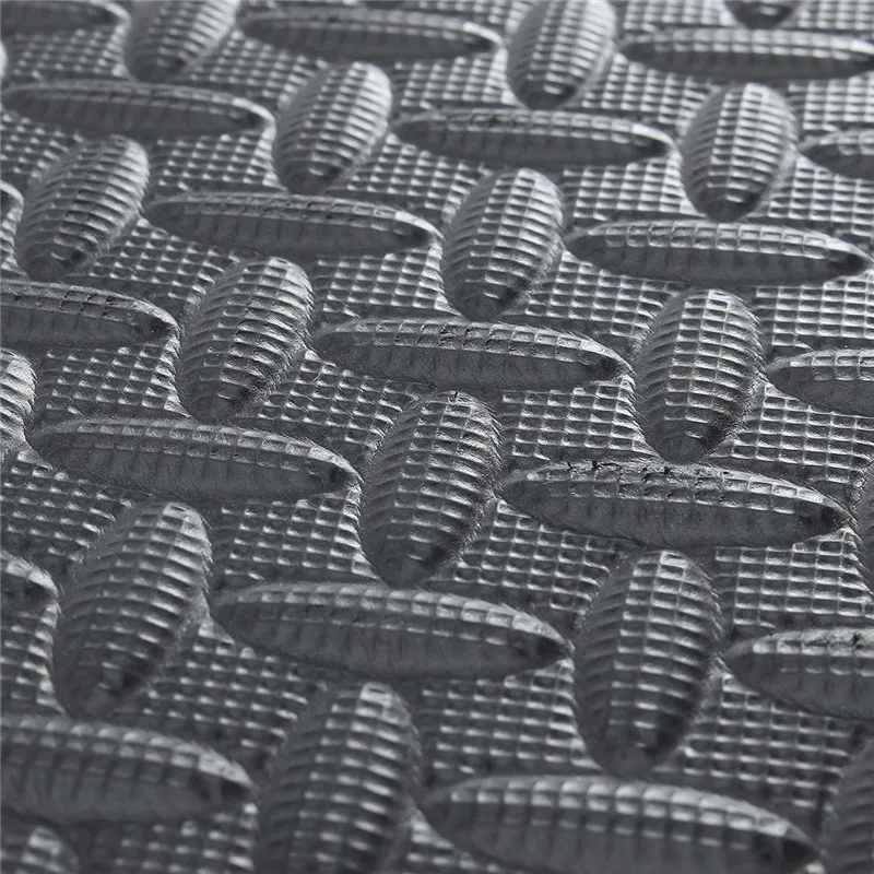 Высокая плотность EVA пены пол блокировка плитка коврик прочный показать пол тренажерный зал упражнения игровая комната Йога коврик черный 61x61 см