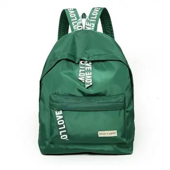 

Fashion Large Capacity Casual Style Leisure Backpack Coloured Ribbon Shoulder Bag For Outdoor Travel For Students School Bags