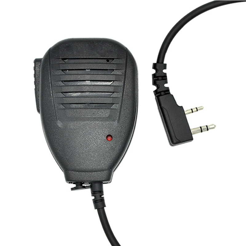 Радио Ручной микрофон динамик микрофон для рации UV-5R портативный двухстороннее радио Pofung BaofengUV-5R BF-888S аксессуары