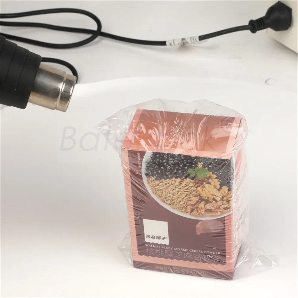 SKA-300 POF film sealing and shrink machine, phone/mobile/cigarette/Cosmetics box packaging machine,220V, POF film buy extra