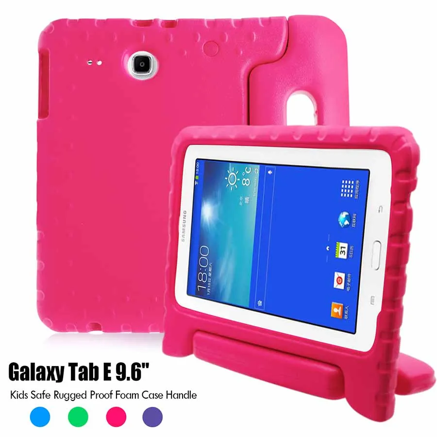 Дети Детский эва противоударный чехол для Samsung Galaxy Tab E 9,6 дюйма T560 T561 T567 защитный чехол для планшета Ручка Стенд Крышка