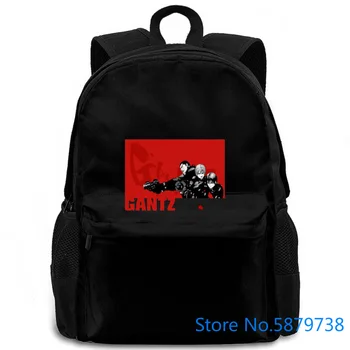

New Gantz Anime Japan Action Cartoon Black To s Unique women men backpack laptop travel school adult student