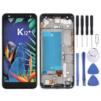 

iPartsBuy for LG K40 LMX420 / X4 2019 / K12 Plus LCD Screen and Digitizer Full Assembly with Frame ,Single SIM