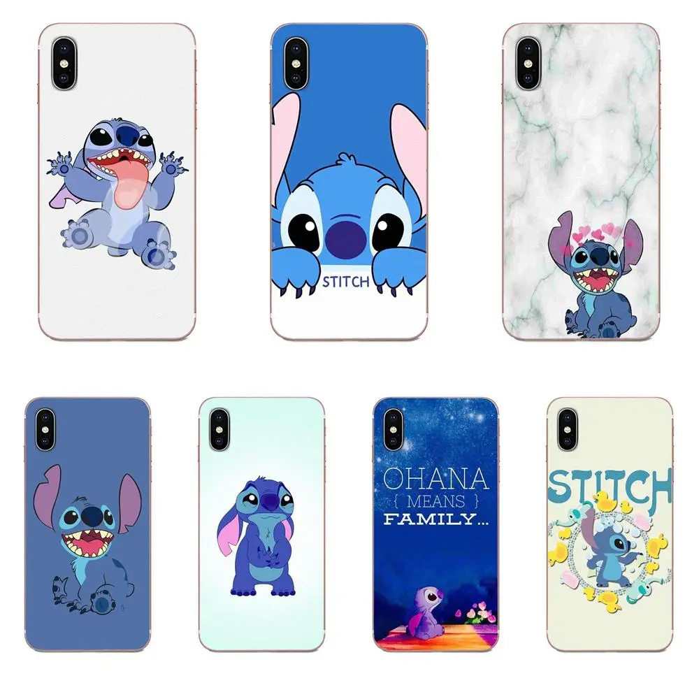 Мягкие чехлы из ТПУ для Xiaomi Redmi Note 8 8A 8T 10 K30 Ohana означает Family Lilo Stitch|Чехлы-накладки| |