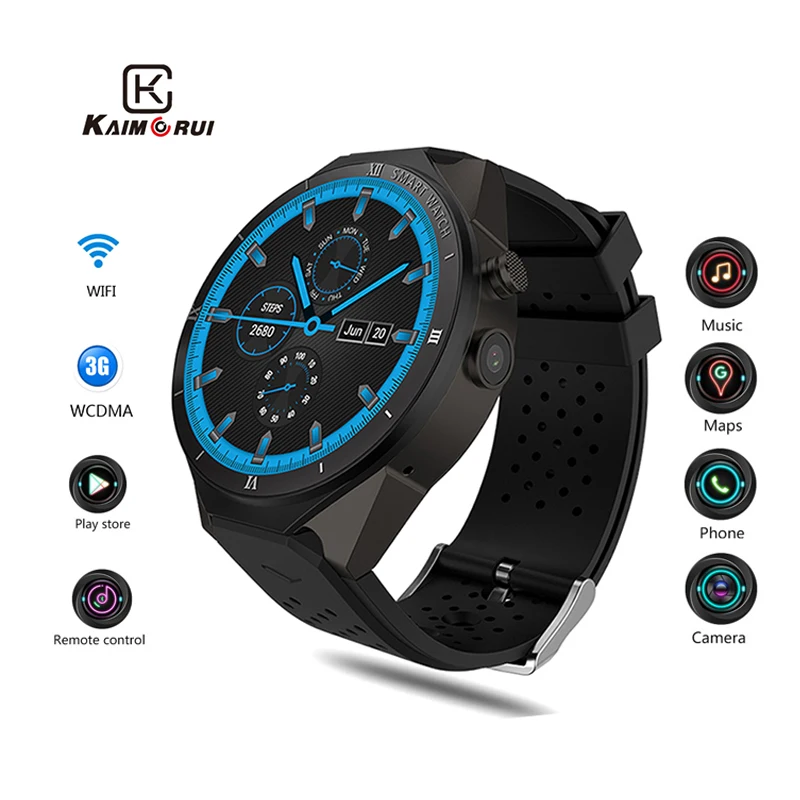Смарт часы KW88 Pro Android 7,0 с камерой, 1 Гб + 16 ГБ, спортивные часы мужские женские фитнес браслет, SIM карта, 3G, Wi Fi, gps, умные часы для Xiaomi, huawei, IOS, телефон|Смарт-часы| | АлиЭкспресс