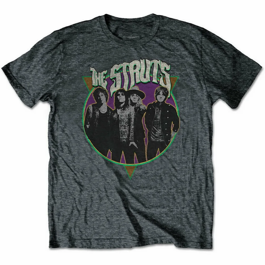 THE STRUTS Band Standing Mens T Shirt Unisex Tee Official Licensed Band