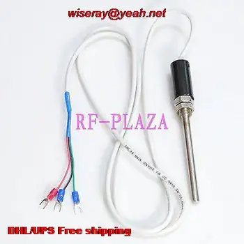 

DHL/EMS 30pcs PT100 Type Temperature Thermocouple Sensor Probe 1.5M Cable Stainless Steel 10cm-test cable-A6