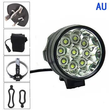

XM-L T6 9-LED Rechargeable Bike Headlight Bicycle Front Lamp Cycling Accessories