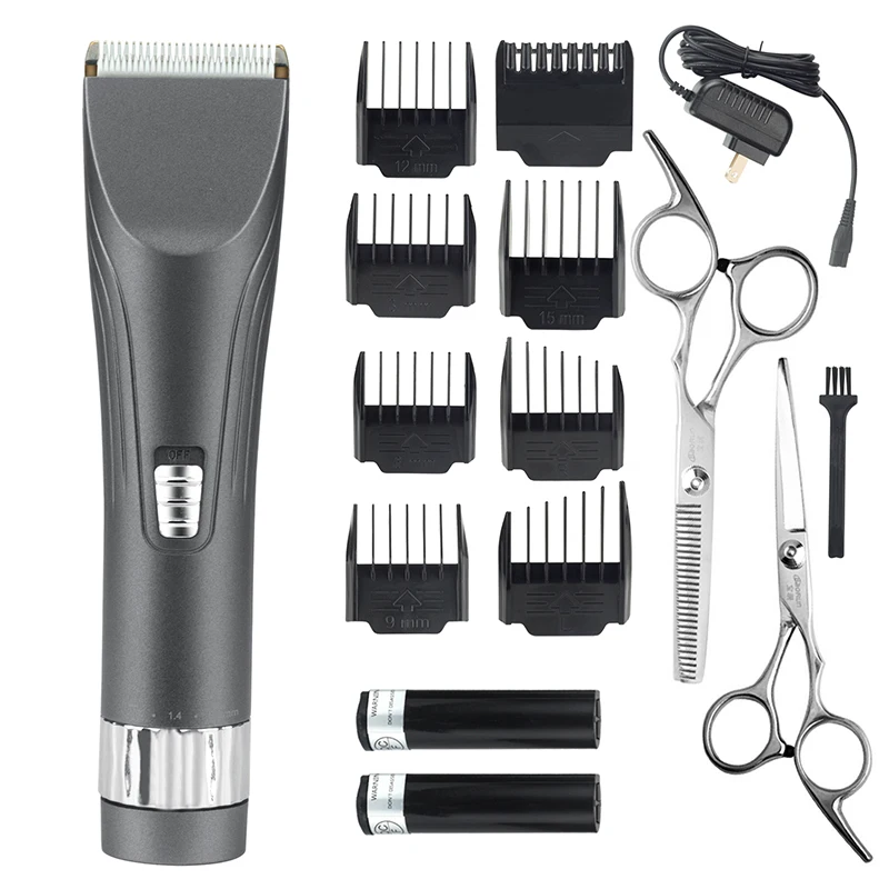 

Electric Hair Clipper Professional Cordless Multi-Function Electric Hair Trimmer Clipper Tool With 8 Limit Combs