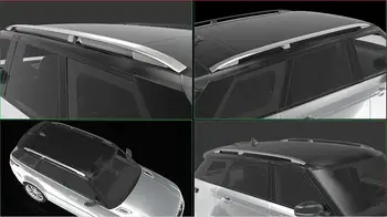 

2Pcs left right Aluminium roof rack bar rail fits for L-a-n-d R-o-v-e-r Range Rover 2013-2020