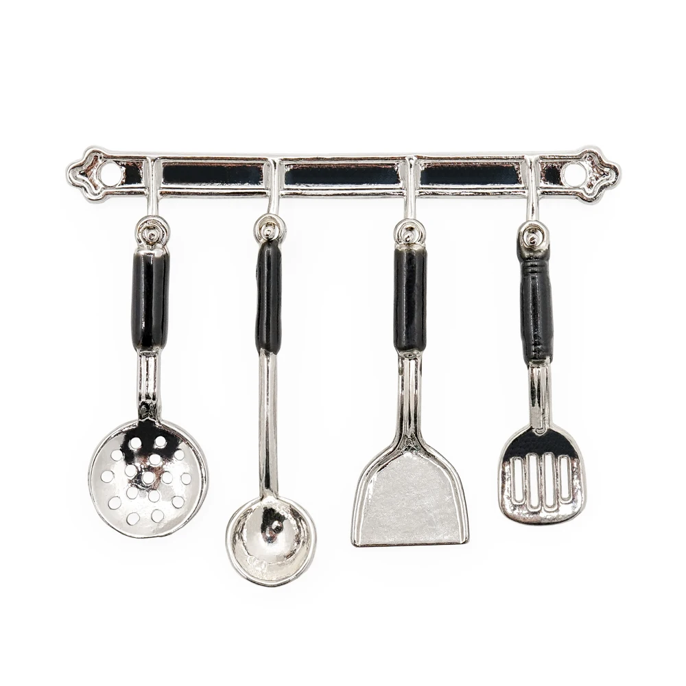 Odoria Miniature 1/12 Batterie De Casserole Accessoire De Cuisine Pour Maison De Poupée