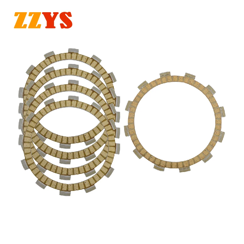 

Motorcycle Paper Based Clutch Friction Plate Kit for Hyosung SM630 SM 630 2001-2009 For Kawasaki KX250 Ninja 250R 300 KX 250