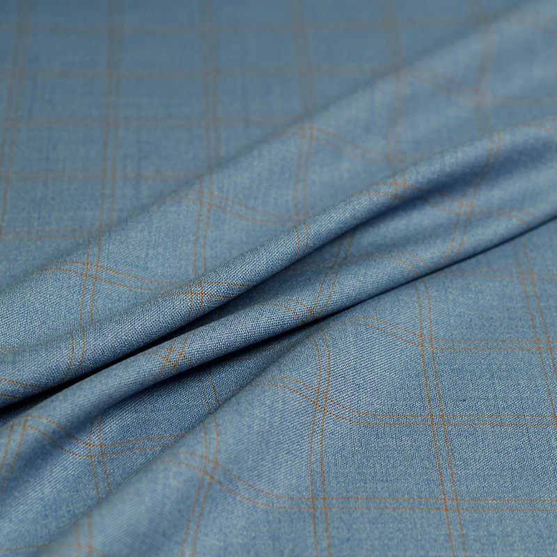 Перламутровый шелк японский классический плед пряжа окрашенная камвольная шерсть ткани шерсть материалы костюмы куртка швейная ткань портной