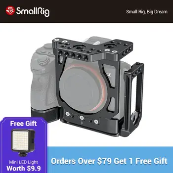 

SmallRig Half Cage With Arca-Type L-Bracket For Sony a7 III & a7R III Quick Release L Plate Camera Dslr Mounting Diy Rig - 2236