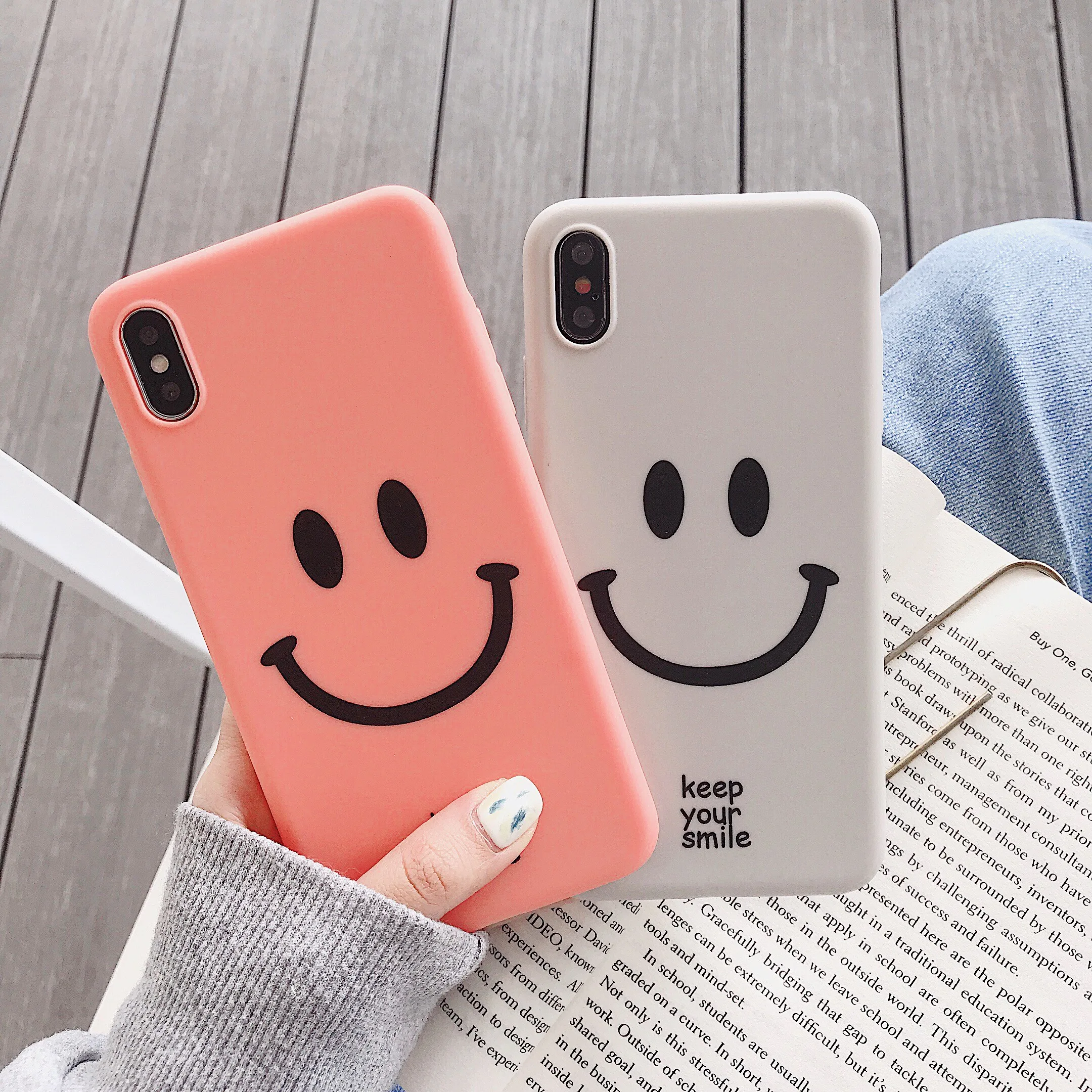 Силиконовый чехол s с улыбкой для funda iPhone 11 Pro Max мягкий на заднюю панель coque X XS MAX XR 6