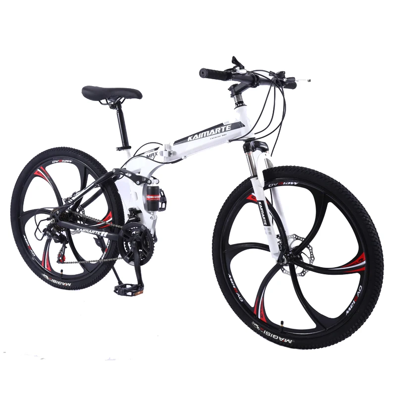 

21 speed folding mountain bike 24/26inch Woman/man Dual disc brakes Spoke wheel/knife wheel Adult mountain bicycle