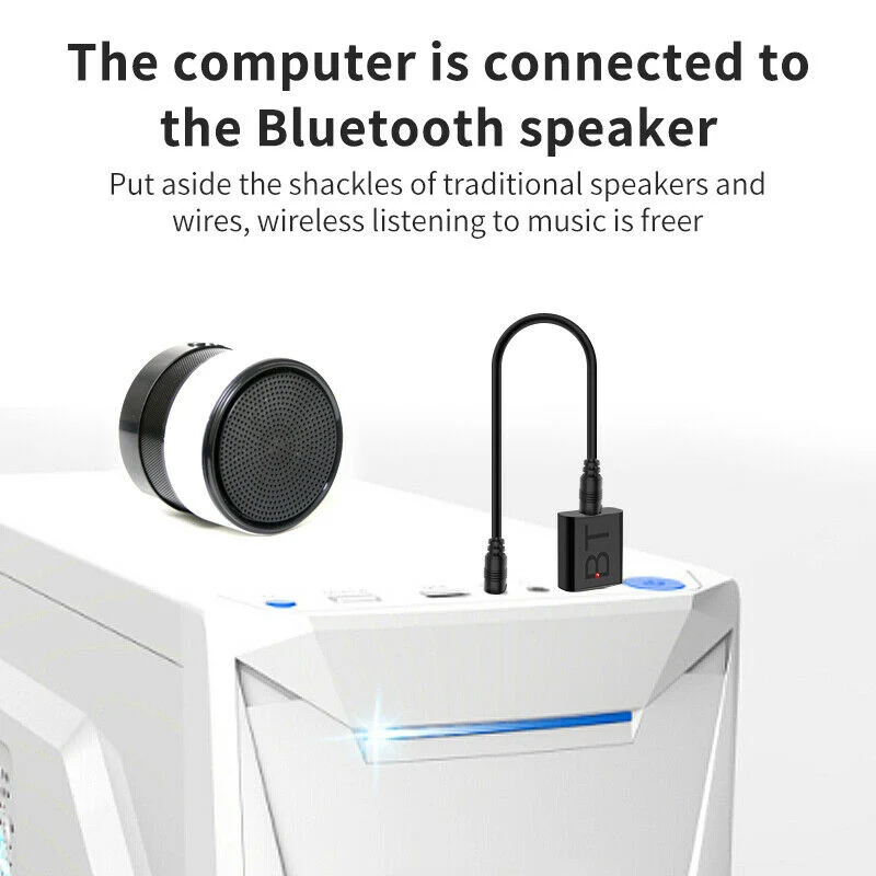 Bluetooth 5,0 аудио передатчик приемник USB адаптер для ТВ ПК автомобильный динамик ноутбука GK99