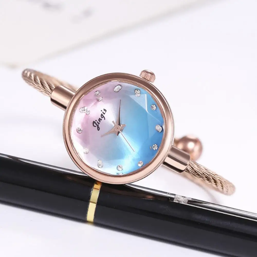 Новые роскошные часы для женщин Reloj Mujer сплав браслет Zegarek Ретро стиль небольшой
