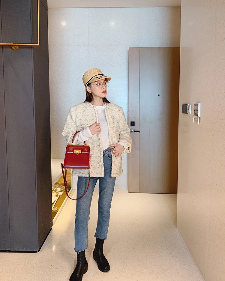 New Fashion Women Ladies Messenger Shoulder Handbag Black Luxury Brand Designer Hand Bag