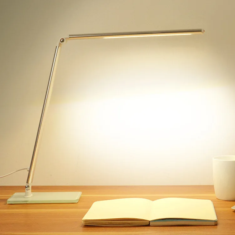 

Eye Protection Lamp LED Desk Highlight Dimming Students Dormitory Aluminium Alloy Button-type Children Gift Customization Wholes