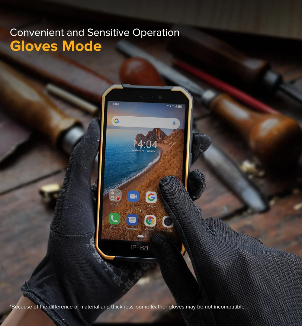 Мобильный телефон Ulefone Armor X6, Android 9,0, 2 ГБ, 16 ГБ, 5 дюймов, 8 Мп, 3G, WCDMA, 4000 мА/ч, батарея для распознавания лица, разблокировка, Smarpthone