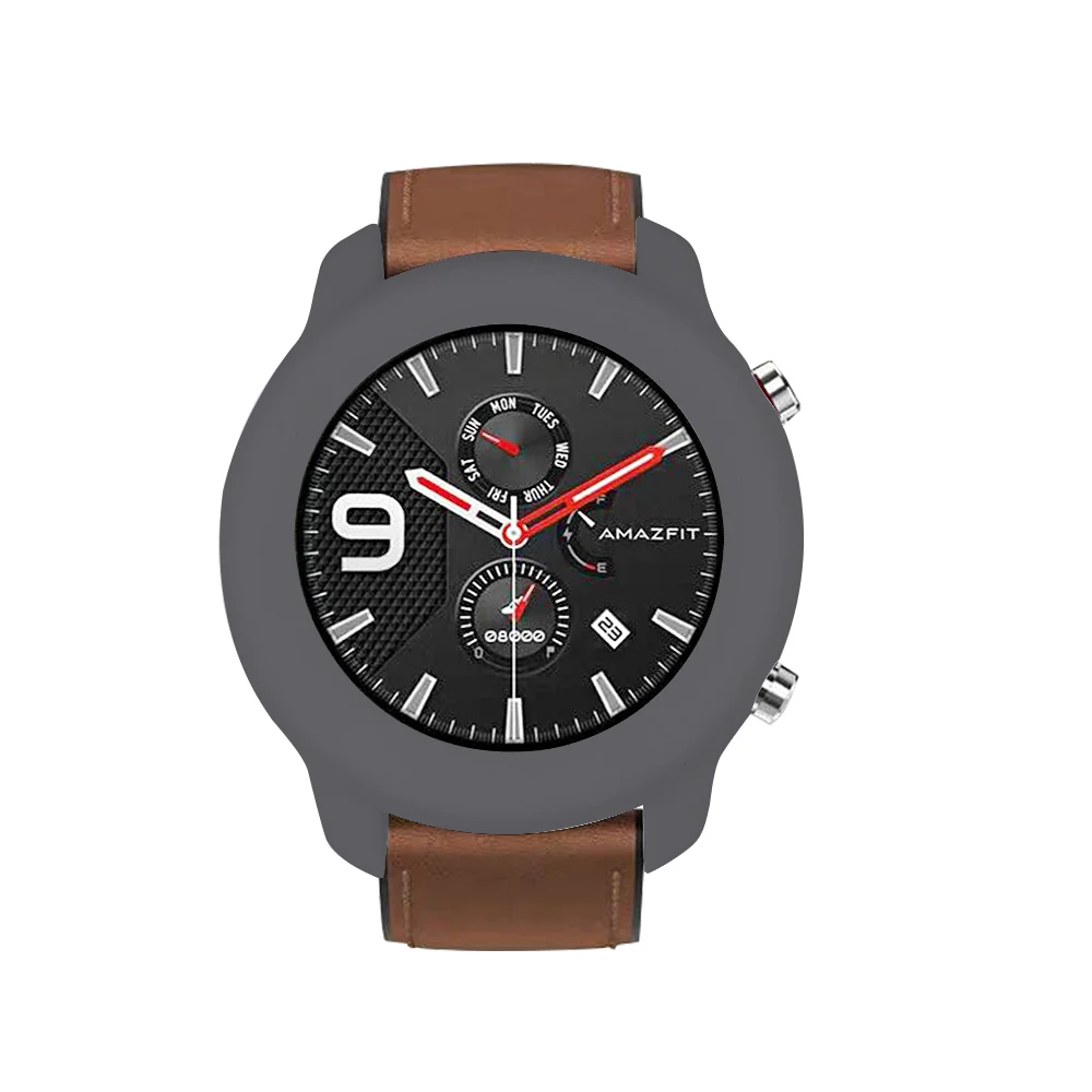 9 Защитный чехол для Xiaomi Amazfit Gtr 47 мм средство защиты ПК Рамка для Xiaomi Gtr часы Защита оболочки аксессуары ремешок - Цвет: 9