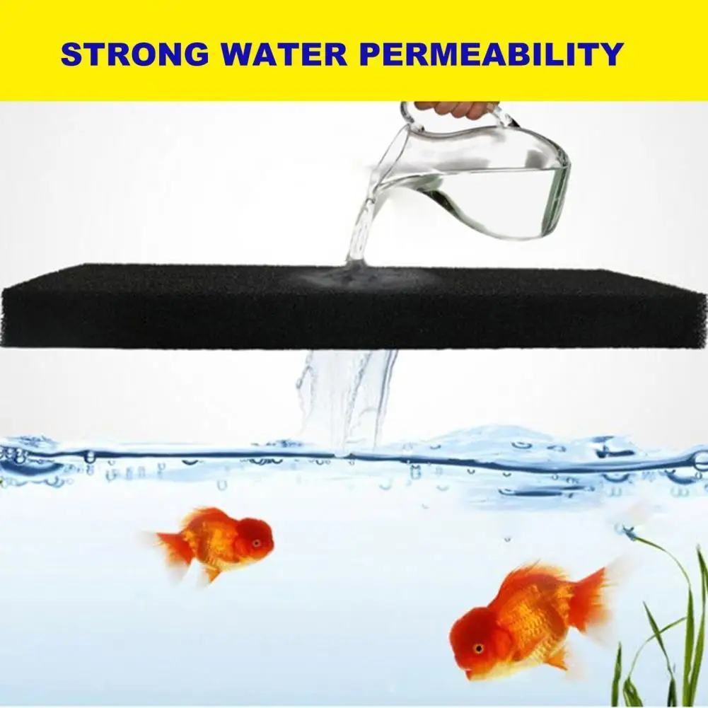 Fish Pond Filter Sponge Aquarium Filter Foam No Deformation Avoid